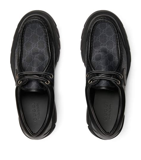 plaid gucci loafers|gucci lace up loafers.